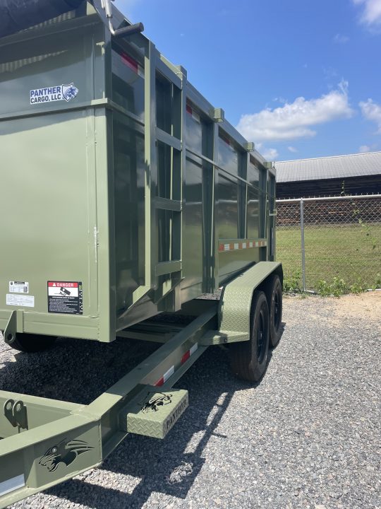 New 2026 Panther Cargo 7X14 Dump Trailer