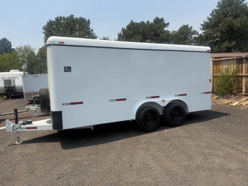New 2026 W-W Trailer 8X16 Cargo Carrier Cargo / Enclosed Trailer