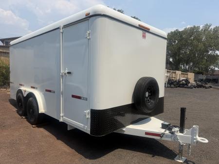 New 2026 W-W Trailer 8X16 Cargo Carrier Cargo / Enclosed Trailer