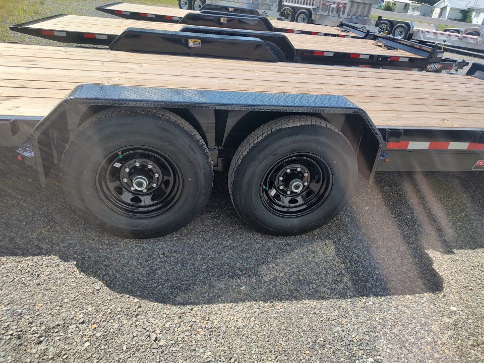 New 2026 H&H Trailers 7X22 Power Tilt-bed car/equipment 14K