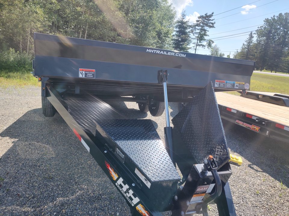 New 2026 H&H Trailers 7X22 Power Tilt-bed car/equipment 14K