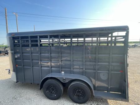 New 2026 Circle D 6x16 BH Stock / Stock Combo Trailer