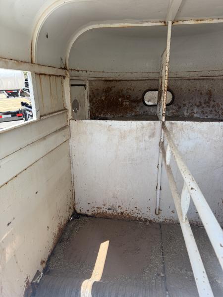 Used 1997 W-W Trailer 2 Horse Stock / Stock Combo Trailer