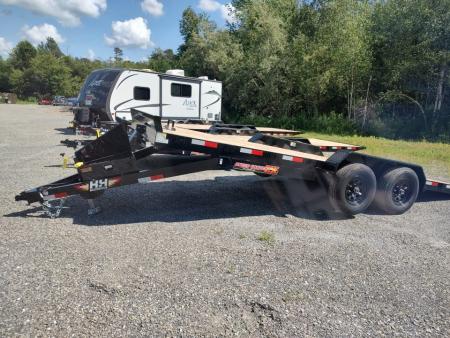 New 2026 H&H Trailers 82x20 Tilt Speed Loader Car Hauler Trailer, 10K