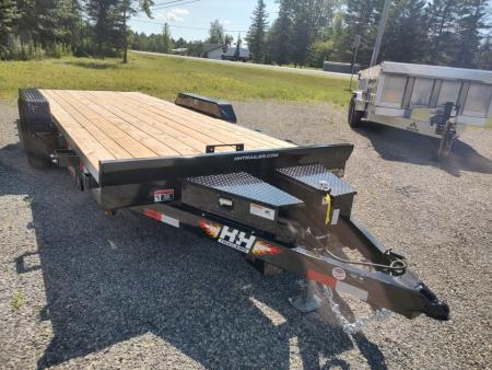 New 2026 H&H Trailers 82x20 Tilt Speed Loader Car Hauler Trailer, 10K