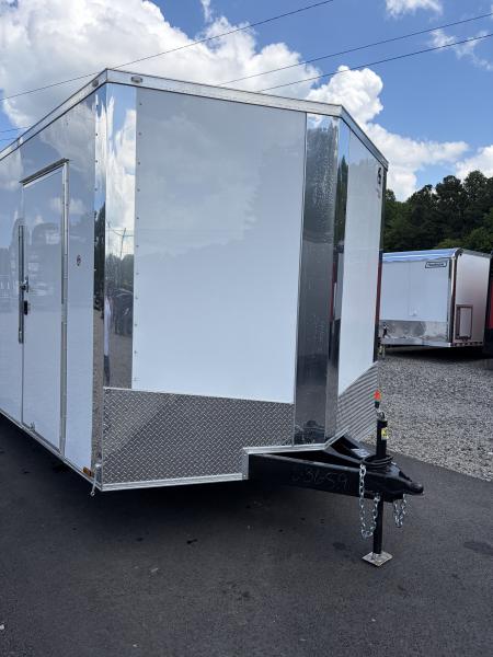 New 2027 Spartan 8.5x28 Enclosed Cargo Trailer, 10K GVWR, 16" On Center Frame Construction, Polycor