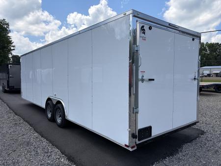 New 2027 Spartan 8.5x28 Enclosed Cargo Trailer, 10K GVWR, 16" On Center Frame Construction, Polycor