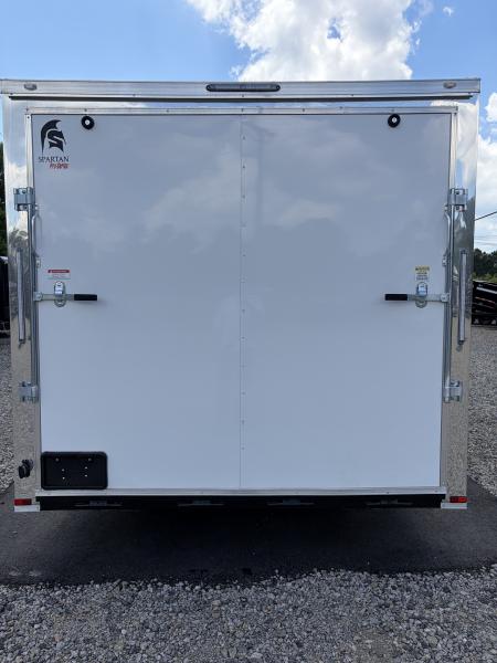 New 2027 Spartan 8.5x28 Enclosed Cargo Trailer, 10K GVWR, 16" On Center Frame Construction, Polycor
