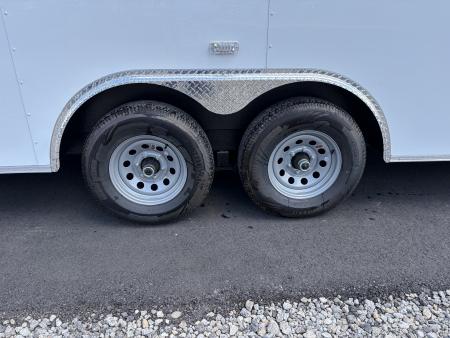 New 2027 Spartan 8.5x28 Enclosed Cargo Trailer, 10K GVWR, 16" On Center Frame Construction, Polycor