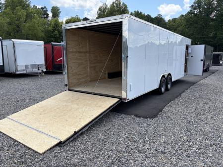 New 2027 Spartan 8.5x28 Enclosed Cargo Trailer, 10K GVWR, 16" On Center Frame Construction, Polycor