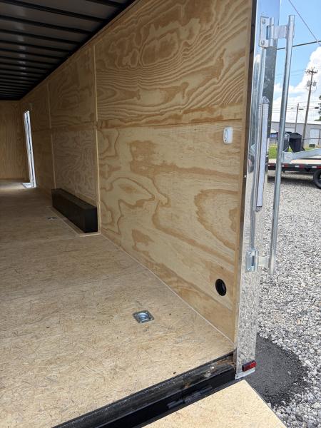 New 2027 Spartan 8.5x28 Enclosed Cargo Trailer, 10K GVWR, 16" On Center Frame Construction, Polycor