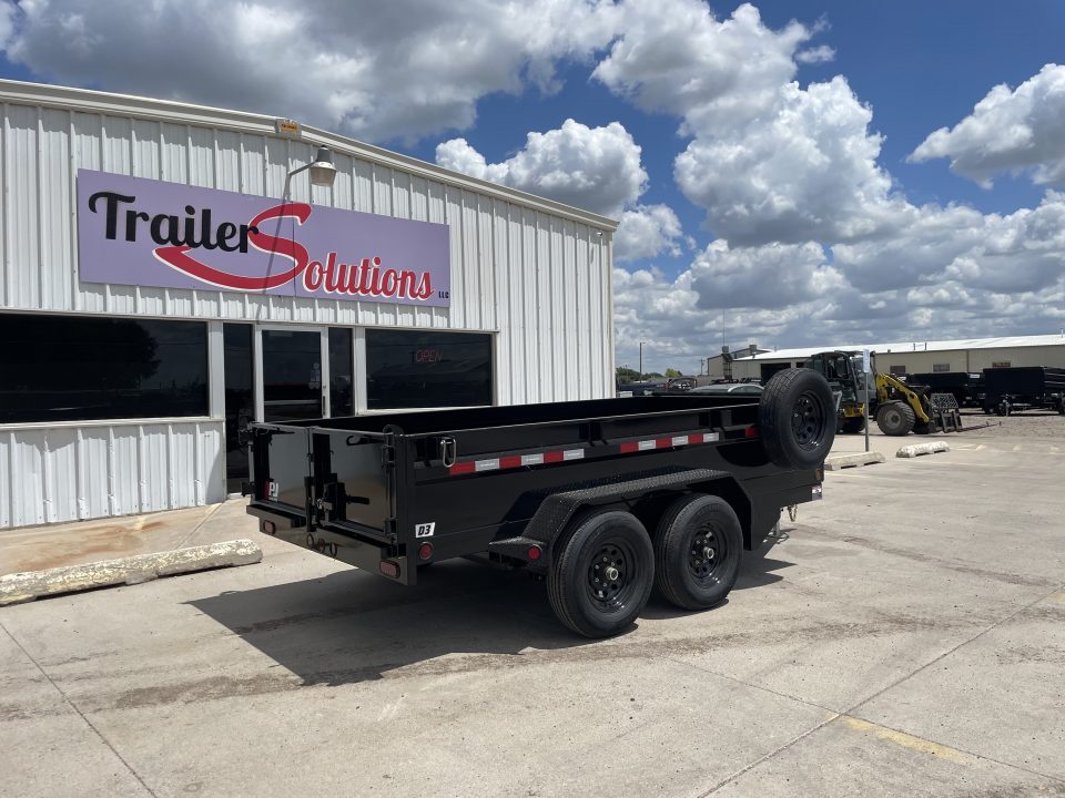 New 2027 PJ TRAILERS 72" x 12' D3 Dump Trailer