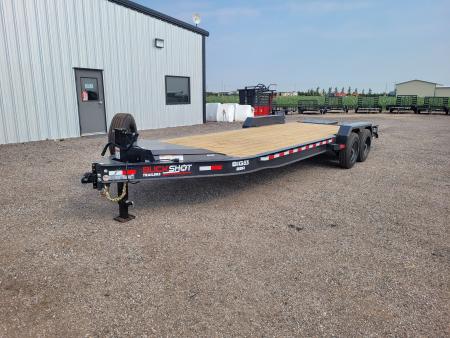 New 2027 Buckshot 83"x22' BP Equipment/Car Trailer W/8K Axles