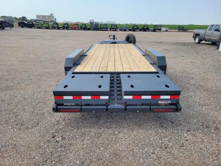 New 2027 Buckshot 83"x22' BP Equipment/Car Trailer W/8K Axles