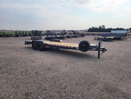New 2027 Buckshot 83"x22' BP Equipment/Car Trailer W/8K Axles