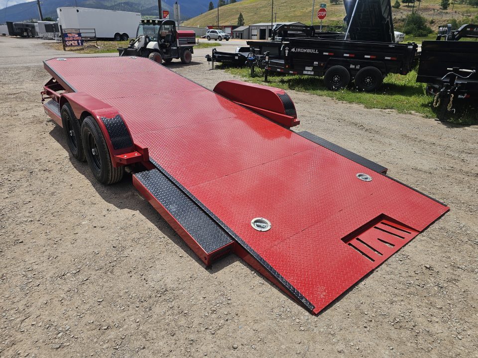 New 2026 Iron Bull 20' 10k Tilt Deck Car Hauler