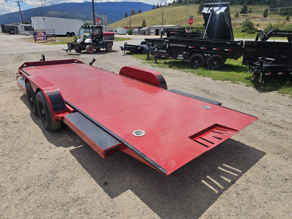 New 2026 Iron Bull 20' 10k Tilt Deck Car Hauler