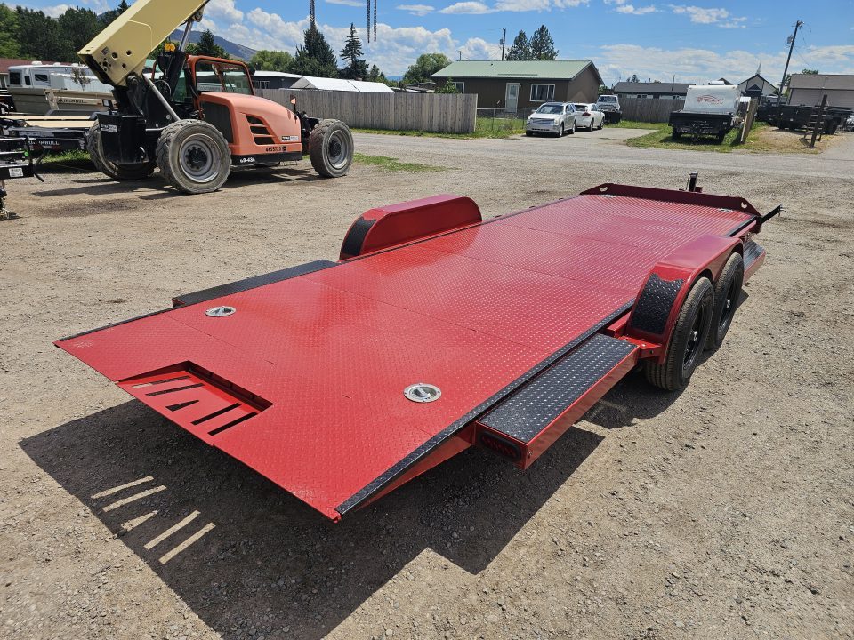 New 2026 Iron Bull 20' 10k Tilt Deck Car Hauler