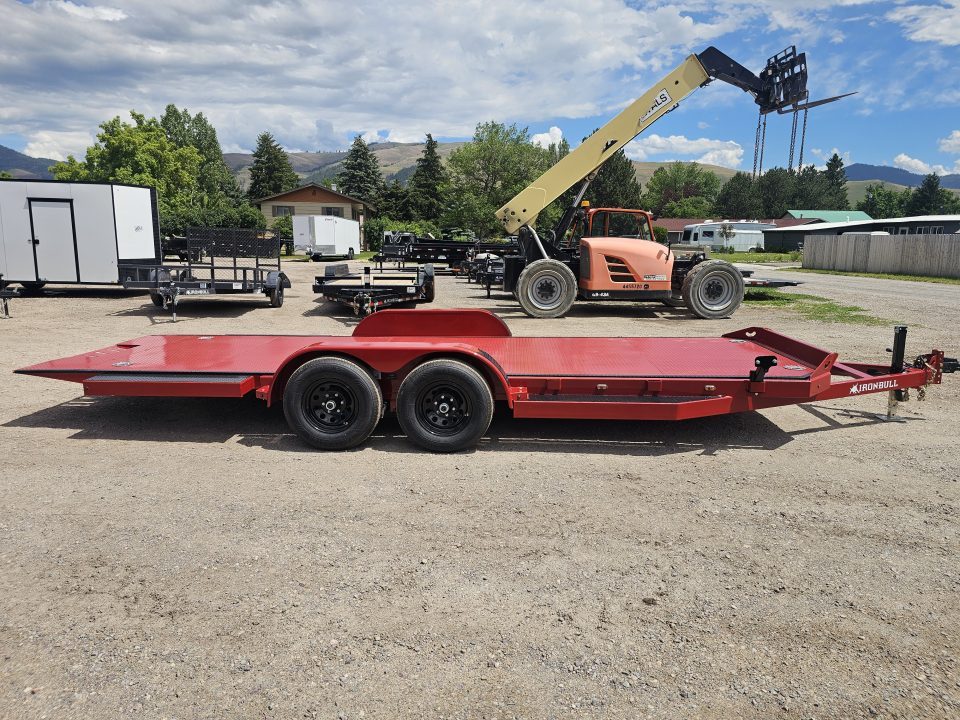 New 2026 Iron Bull 20' 10k Tilt Deck Car Hauler