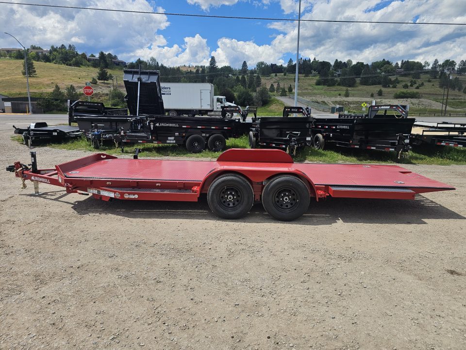 New 2026 Iron Bull 20' 10k Tilt Deck Car Hauler