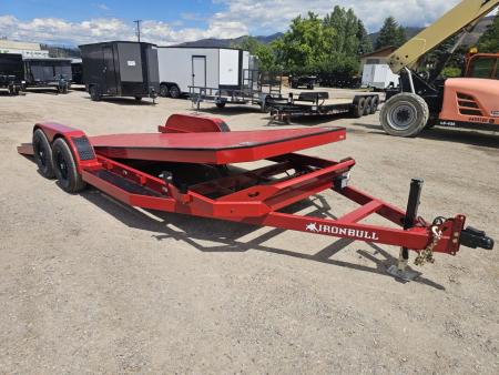New 2026 Iron Bull 20' 10k Tilt Deck Car Hauler