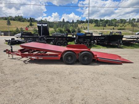 New 2026 Iron Bull 20' 10k Tilt Deck Car Hauler