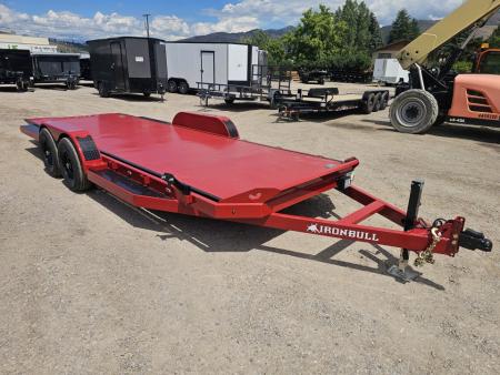 New 2026 Iron Bull 20' 10k Tilt Deck Car Hauler