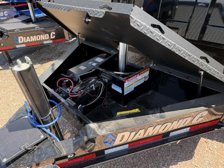New 2026 Diamond C Trailers LPT207 16X82 Dump Trailer