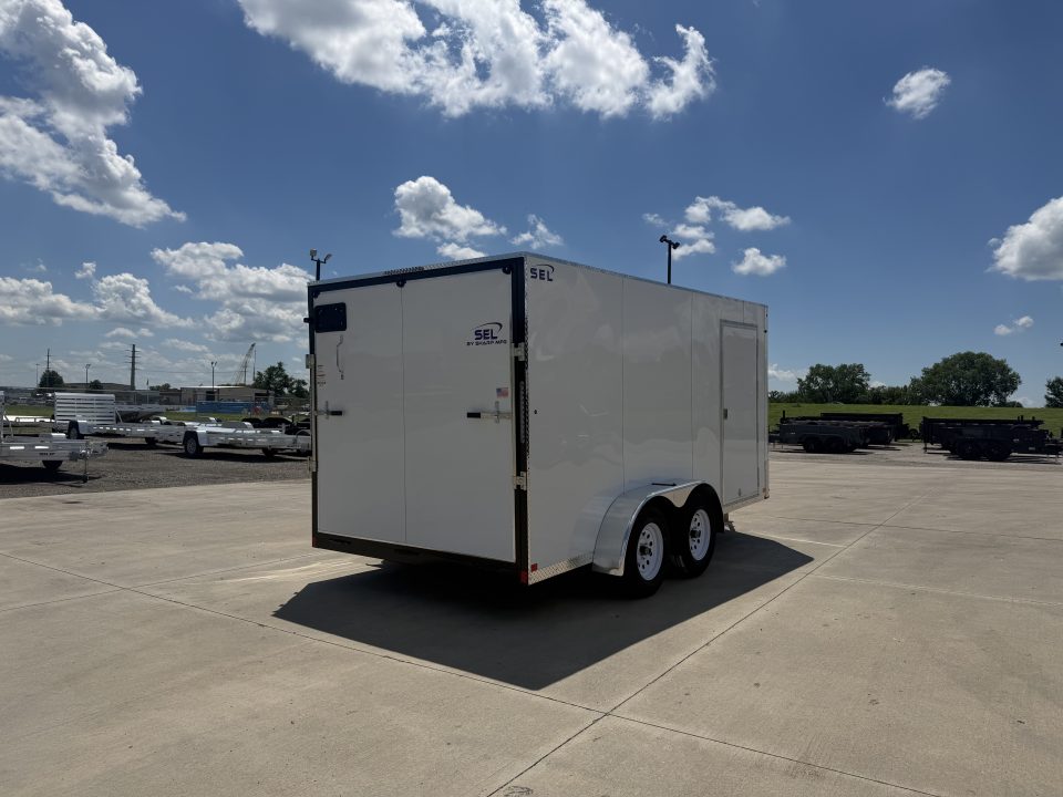 New 2026 Sharp Manufacturing 7 X 14 TA SEL Cargo / Enclosed Trailer