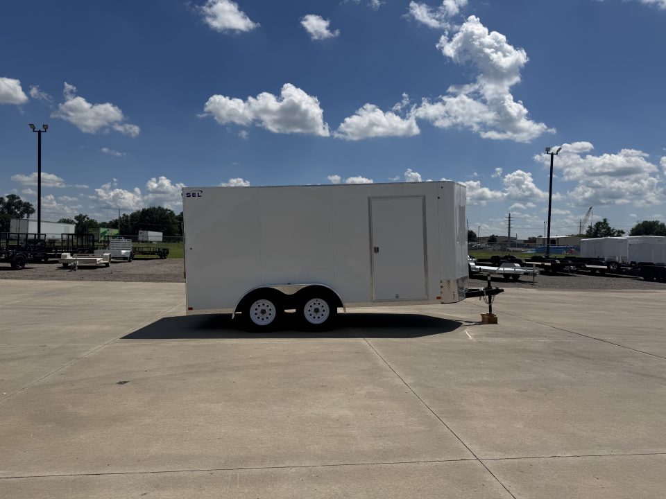 New 2026 Sharp Manufacturing 7 X 14 TA SEL Cargo / Enclosed Trailer