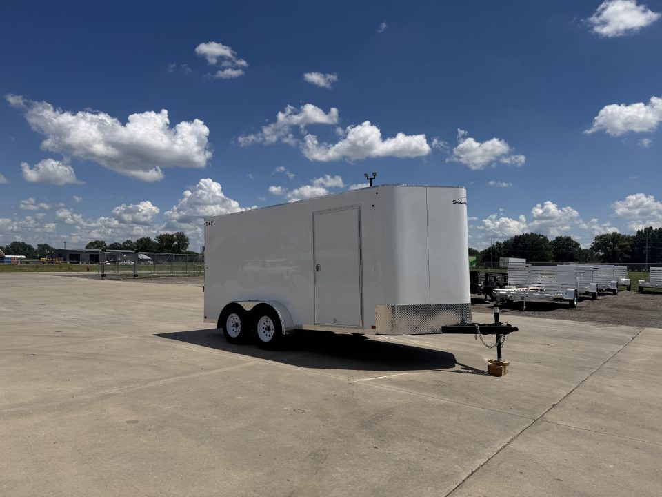 New 2026 Sharp Manufacturing 7 X 14 TA SEL Cargo / Enclosed Trailer