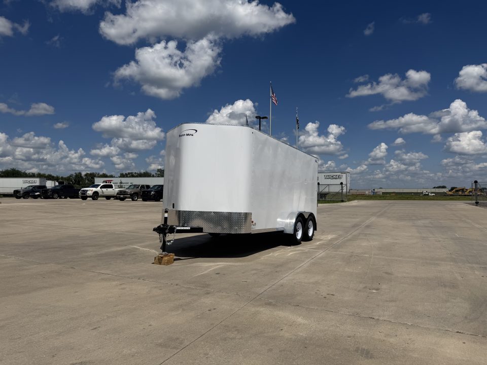 New 2026 Sharp Manufacturing 7 X 14 TA SEL Cargo / Enclosed Trailer