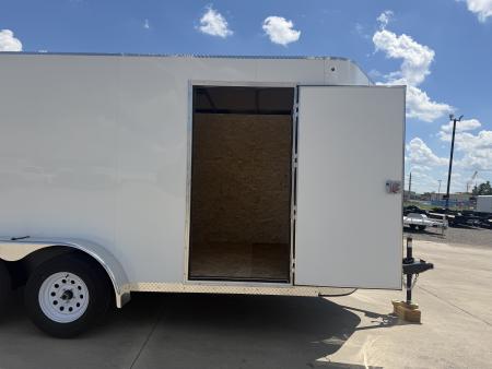 New 2026 Sharp Manufacturing 7 X 14 TA SEL Cargo / Enclosed Trailer