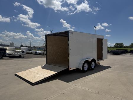 New 2026 Sharp Manufacturing 7 X 14 TA SEL Cargo / Enclosed Trailer