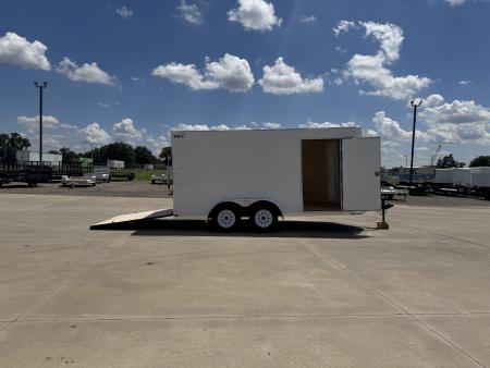 New 2026 Sharp Manufacturing 7 X 14 TA SEL Cargo / Enclosed Trailer