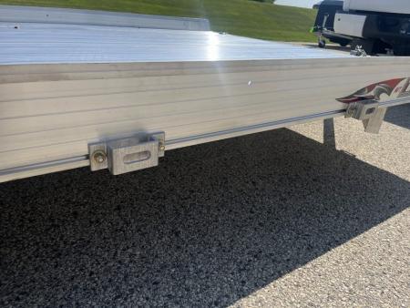 Used 2019 Triton Trailers 82" x 14' Aluminum AUT1482 w/ Bifold Gate Utility Trailer