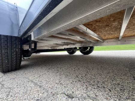 New 2027 Forest River Aluminum Ameralite-Lite 7.5' x 18' + 20" V-Front w/ UTV & Black Out Package Cargo / Enclosed Trailer