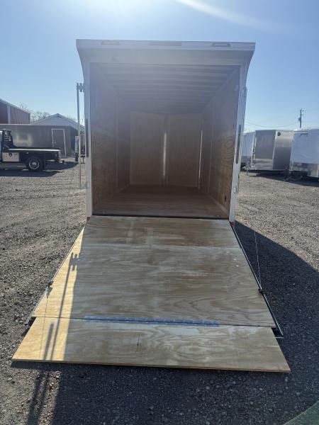 New 2026 Homesteader 7x16IT V-Nose - 7' Interior - SILVER - OHV PKG. ATV/UTV TRAILER