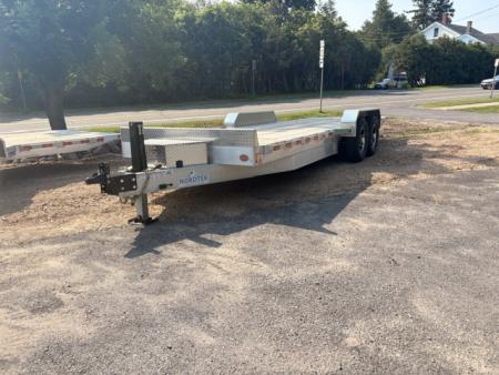 New 2025 Nordtek Aluminum Power Tilt Deck 82  X 22'-14K GVW HD Equipment Trailer