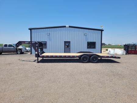 New 2027 Buckshot 102 x26' Gooseneck Equipment/Car Trailer