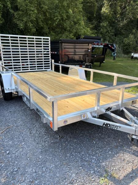 New 2027 BLACK RHINO EXS 714 Aluminum Utility Trailer
