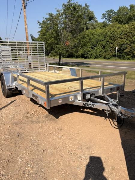New 2027 Black Rhino EXS 7x14 Aluminum Utility Trailer 5K GVW
