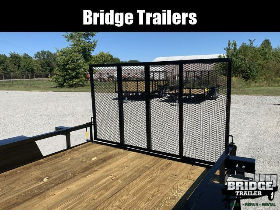 New 2026 AMO AL14TBXW (82" X 14') 7K Landscape Utility Trailer