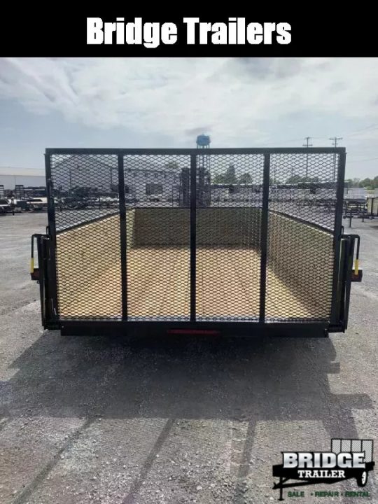 New 2026 AMO A9612TBXWG (82" X 12') 7K Tandem Highside Utility Trailer