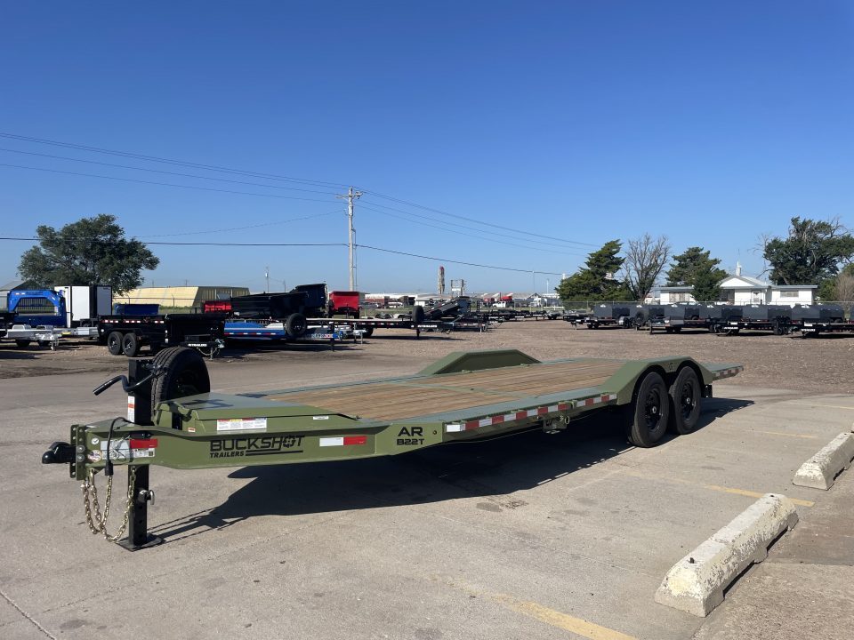 New 2026 Buckshot 102"x22' BP Tilt Trailer