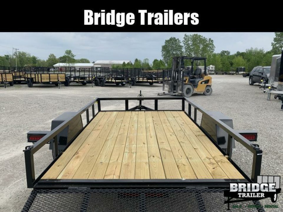 New 2026 AMO A610G (76" X 10') 2.9K Landscape Utility Trailer
