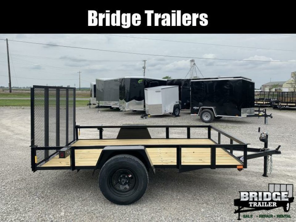 New 2026 AMO A610G (76" X 10') 2.9K Landscape Utility Trailer