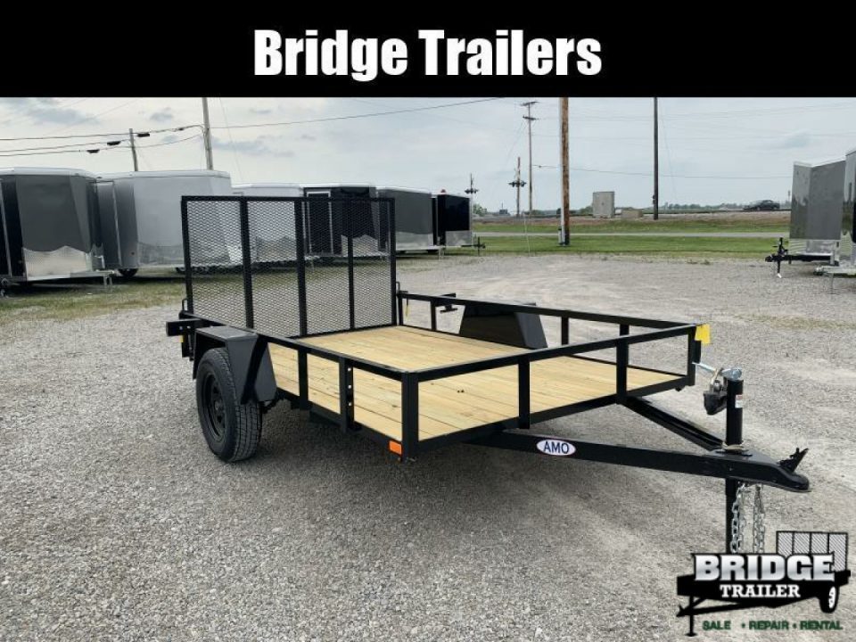 New 2026 AMO A610G (76" X 10') 2.9K Landscape Utility Trailer