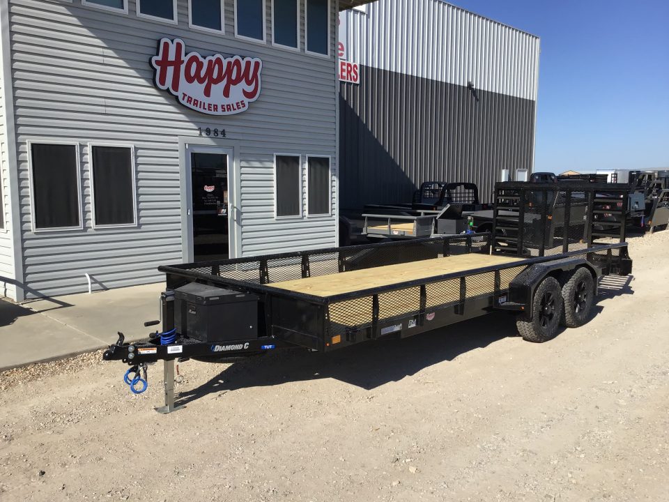 New Diamond C 83"x20' Tandem Axle Venture Edition Utility Trailer - TUT206