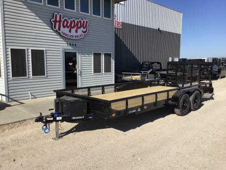 New Diamond C 83 x20' Tandem Axle Venture Edition Utility Trailer - TUT206